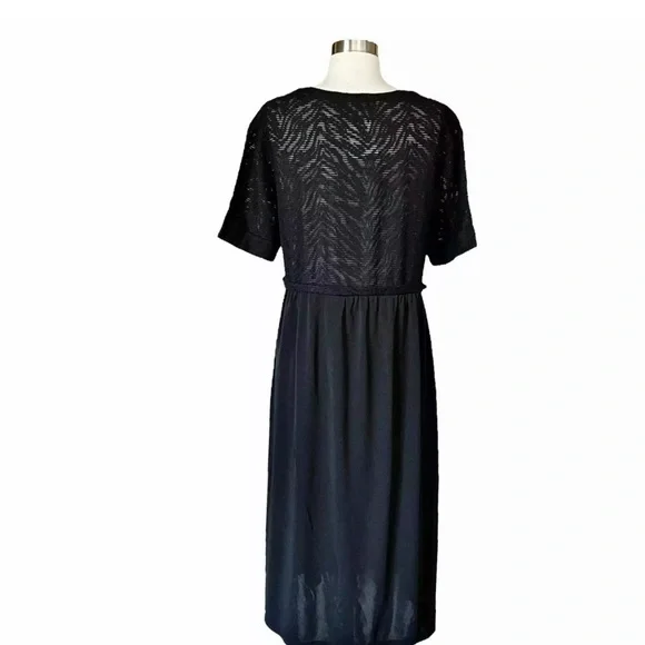 Zara black midi dress - Picture 2 of 5